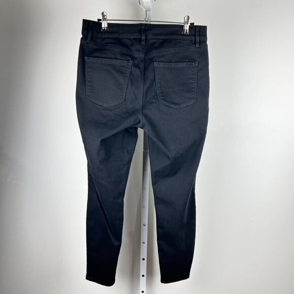 WHBM Mid-Rise The Jegging Black Stretchy Pants Size 10 Flattering Jeggings - Picture 3 of 14